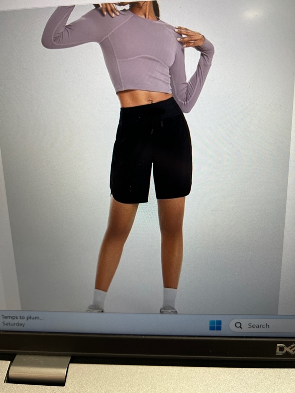 Baleaf Black Women's Athletic Shorts with Drawstring 3 Pockets Size XL Quick Dry